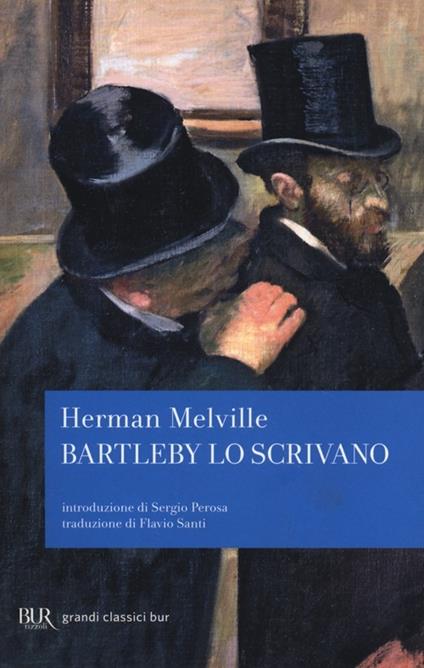 Bartleby lo scrivano - Herman Melville - copertina