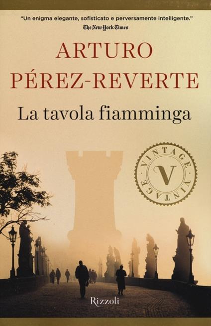 La tavola fiamminga - Arturo Pérez-Reverte - copertina