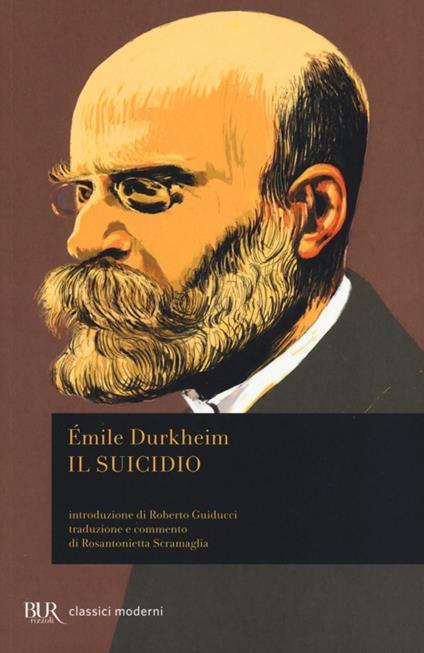 Il suicidio. Studio di sociologia - Émile Durkheim - copertina