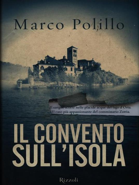 Il convento sull'isola - Marco Polillo - copertina