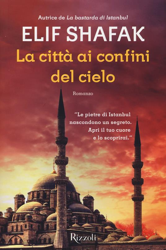La città ai confini del cielo - Elif Shafak - copertina