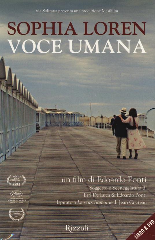 Voce umana. DVD. Con libro - Sophia Loren,Edoardo Ponti - copertina