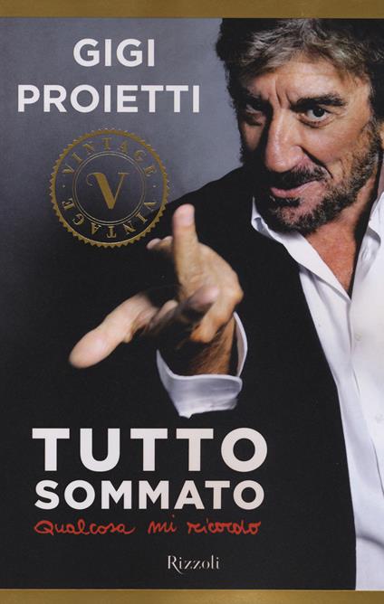Tutto sommato qualcosa mi ricordo - Gigi Proietti - copertina