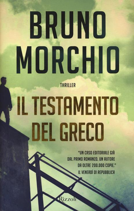 Il testamento del Greco - Bruno Morchio - copertina