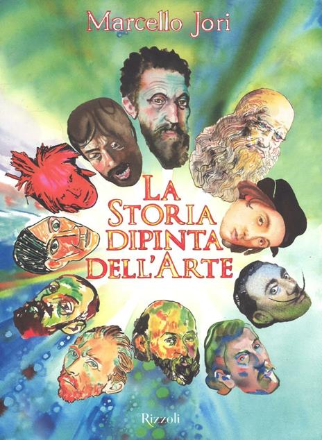 La storia dipinta dell'arte - Marcello Jori - copertina