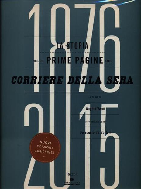 La storia nelle prime pagine del Corriere della Sera (1876-2015). Ediz. illustrata - 5