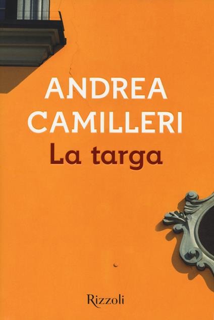 La targa - Andrea Camilleri - copertina