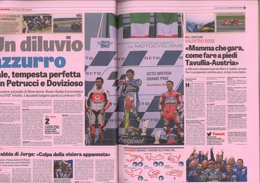Vale! Il mito di Valentino Rossi nelle pagine de "La Gazzetta dello Sport". Ediz. illustrata - 6
