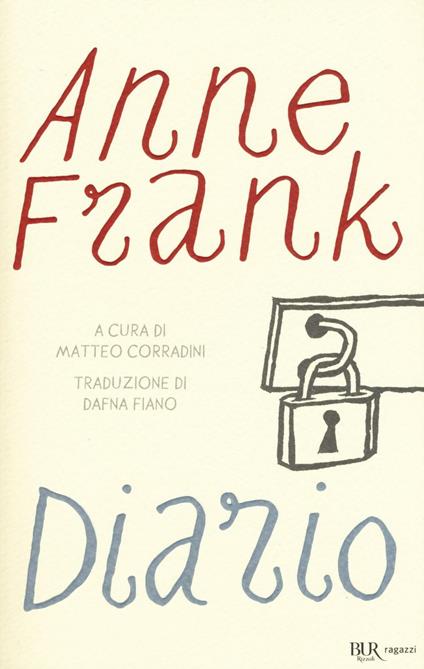 Diario - Anne Frank - copertina