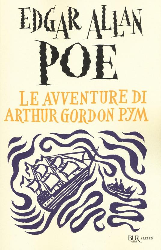 Le avventure di Arthur Gordon Pym - Edgar Allan Poe - copertina