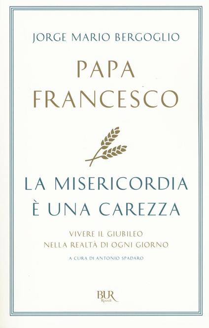 La misericordia è una carezza. Vivere il giubileo nella realtà di ogni giorno - Francesco (Jorge Mario Bergoglio) - copertina