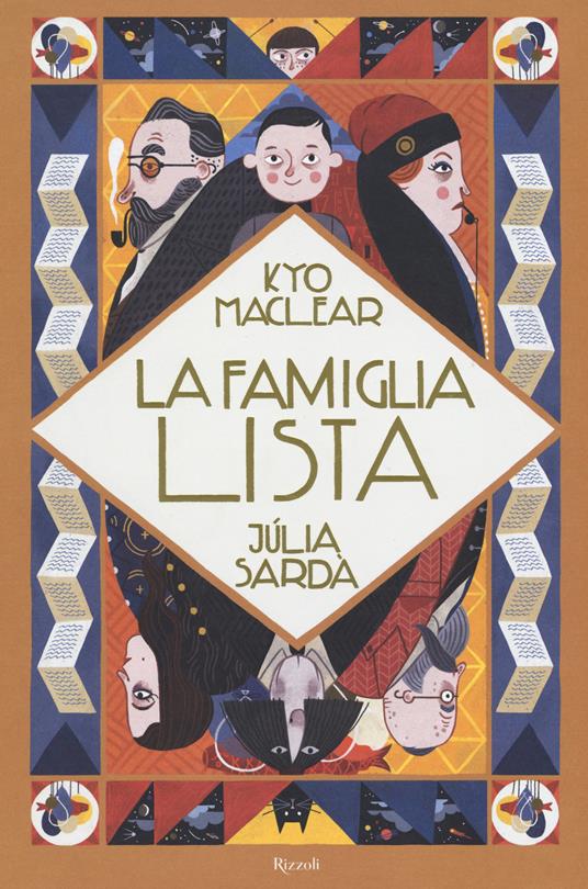 La famiglia Lista - Kyo MacLear,Júlia Sardà - copertina