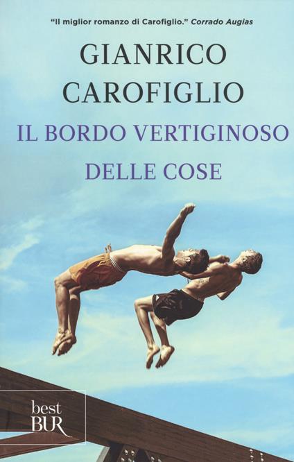 Il bordo vertiginoso delle cose - Gianrico Carofiglio - copertina