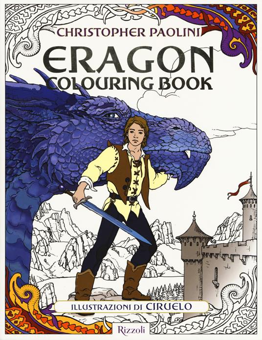 Eragon. Colouring book. Ediz. illustrata - Christopher Paolini - copertina