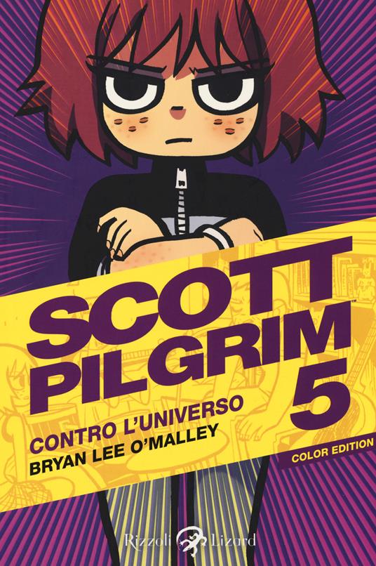 Scott Pilgrim. Contro l'universo. Vol. 5 - Brian Lee O'Malley - copertina