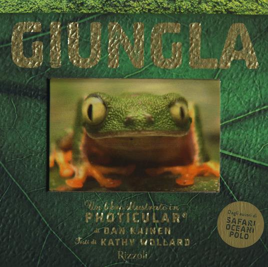 Giungla. Un libro illustrato in Photicular®. Ediz. a colori - Kathy Wollard,Dan Kainen - copertina
