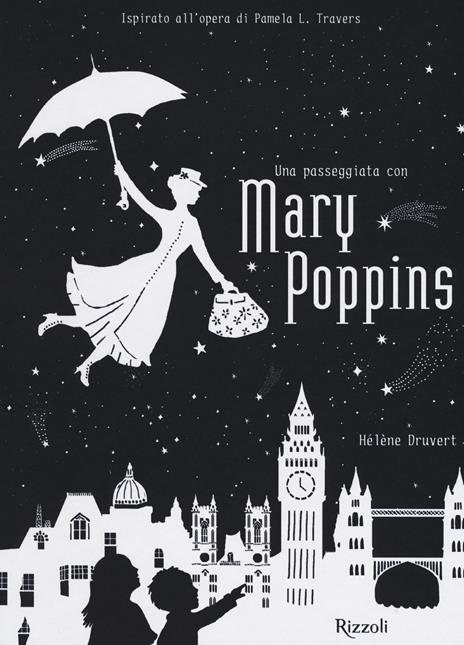 Una passeggiata con Mary Poppins - Hélène Druvert - copertina