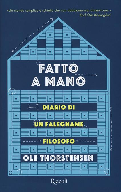 Fatto a mano. Diario di un falegname filosofo - Ole Thorstensen - copertina