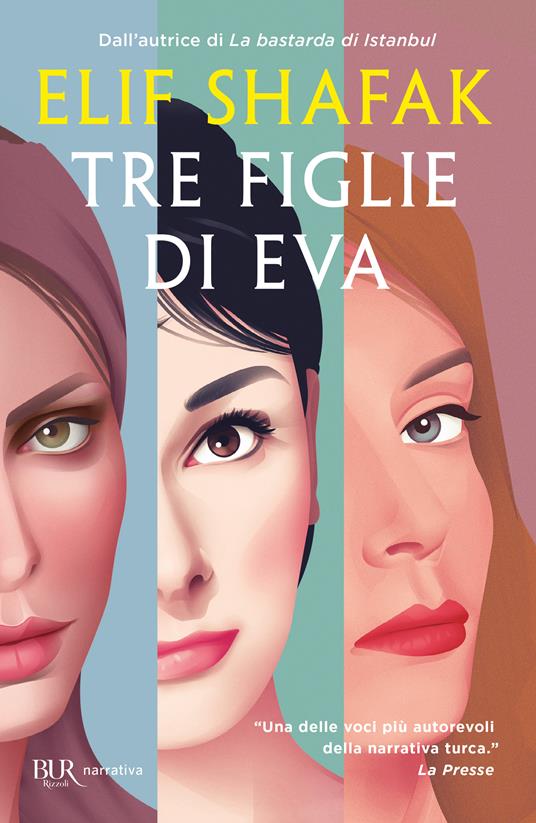 Tre figlie di Eva - Elif Shafak - copertina