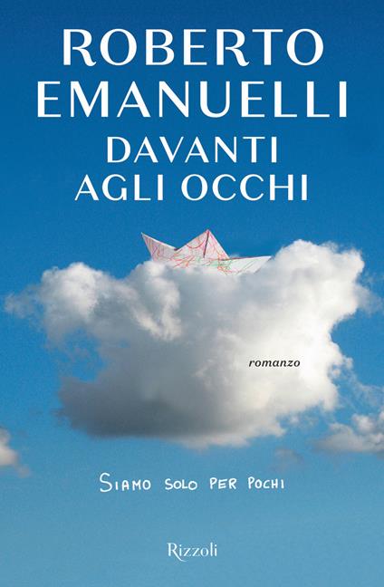 Davanti agli occhi - Roberto Emanuelli - copertina