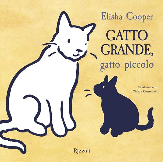 Gatto grande, gatto piccolo - Elisha Cooper - copertina