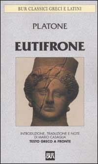 Eutifrone. Testo greco a fronte - Platone - copertina