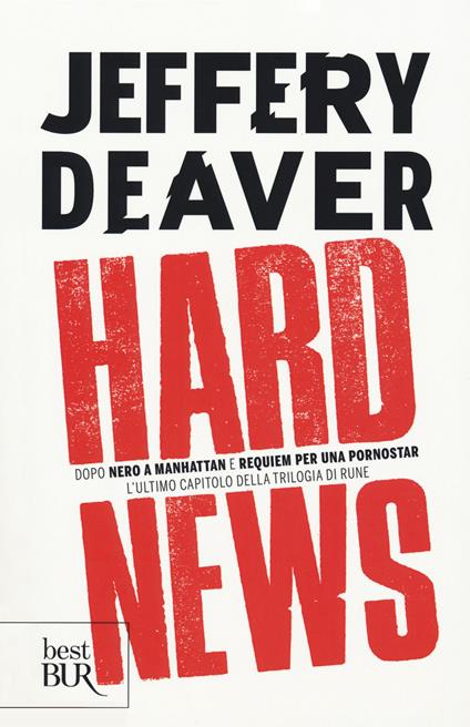 Hard news - Jeffery Deaver - copertina