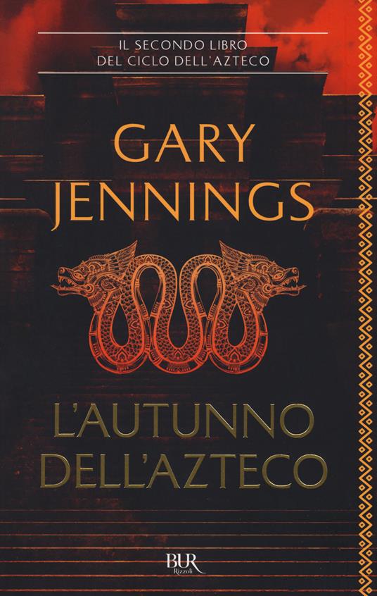 L'autunno dell'azteco - Gary Jennings - copertina
