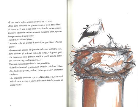 Il volo felice della cicogna Nilou - Guido Conti - 2