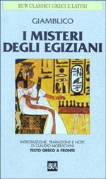 I misteri degli egiziani. Testo greco a fronte