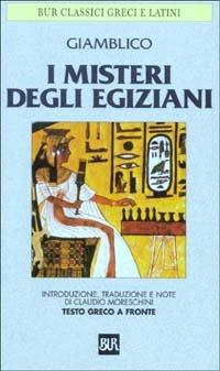 I misteri degli egiziani. Testo greco a fronte - Giamblico - copertina