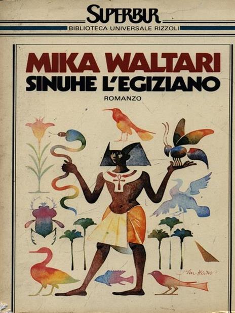 Sinuhe l'egiziano - Mika Waltari - copertina