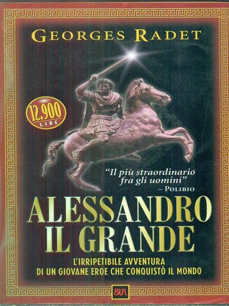 Alessandro il Grande - Georges Radet - copertina
