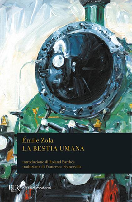 La bestia umana - Émile Zola - copertina