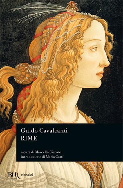 Rime - Guido Cavalcanti - copertina