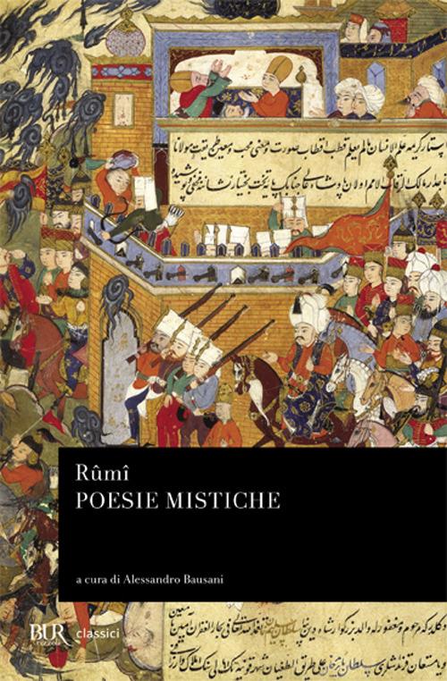Poesie mistiche - Jalâl Al-Din Rumi - copertina