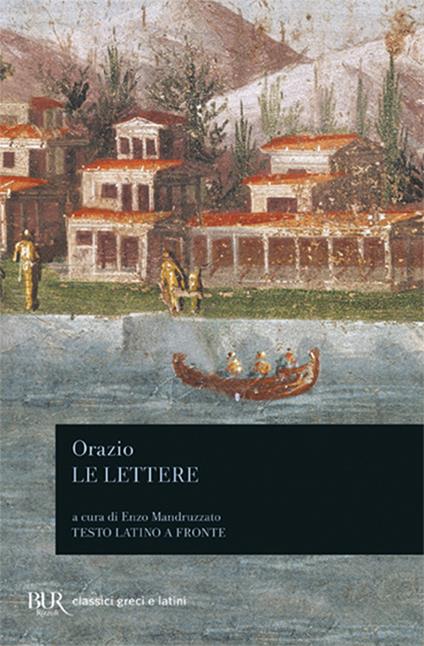 Le lettere - Quinto Orazio Flacco - copertina