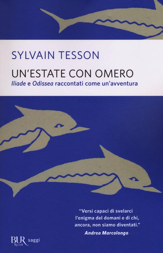 Un'estate con Omero - Sylvain Tesson - copertina