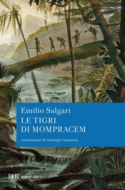 Le tigri di Mompracem - Emilio Salgari - copertina