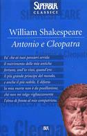 Antonio e Cleopatra - William Shakespeare - copertina
