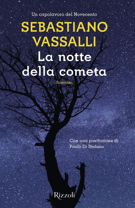 La notte della cometa - Sebastiano Vassalli - copertina