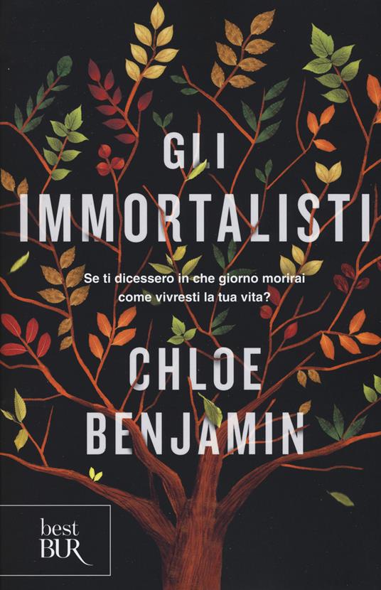 Gli immortalisti - Chloe Benjamin - copertina