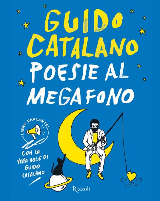 Poesie al megafono - Guido Catalano - copertina