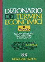 Dizionario dei termini economici de «Il mondo»