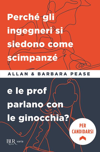 Perché gli ingegneri si siedono come gli scimpanzé e le prof parlano con le ginocchia? - Allan Pease,Barbara Pease - copertina