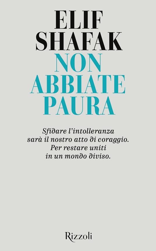 Non abbiate paura - Elif Shafak - copertina