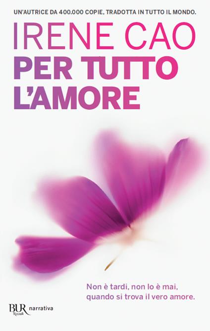 Per tutto l'amore - Irene Cao - copertina