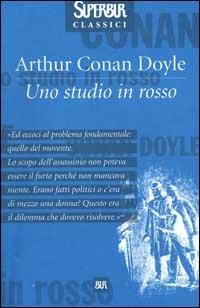 Uno studio in rosso - Arthur Conan Doyle - copertina