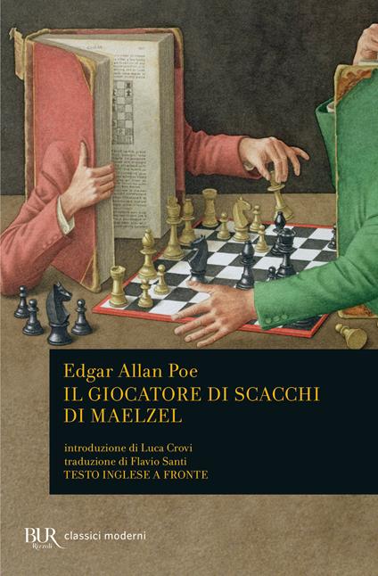 Il giocatore di scacchi di Maelzel. Testo inglese a fronte - Edgar Allan Poe - copertina