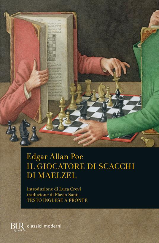 Il giocatore di scacchi di Maelzel. Testo inglese a fronte - Edgar Allan Poe - copertina